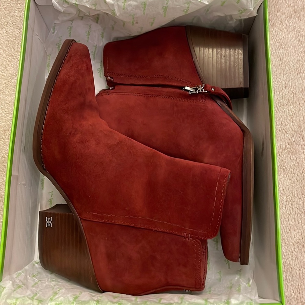 Sam Edelman Size 7M Welles Suede Boots